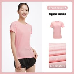 Thumbnail Áo thun thể thao CAMEL CROWN chất liệu thoáng khí thời trang năng động trẻ trung dành cho nữ 4