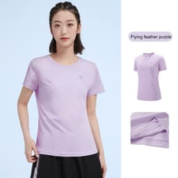 Thumbnail Áo thun thể thao CAMEL CROWN chất liệu thoáng khí thời trang năng động trẻ trung dành cho nữ 2