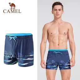 Thumbnail Quần short boxer CAMEL CROWN co giãn dùng đi bơi siêu nhẹ dành cho nam 4