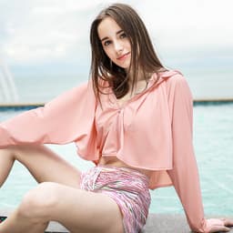 Thumbnail Áo khoác thể thao CAMEL CROWN A0S142120-1 chống nắng chống tia UV thời trang cao cấp cho nữ 3
