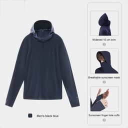 Thumbnail Áo khoác thể thao CAMEL CROWN chống tia cực tím thoáng khí tùy chọn màu sắc dành cho nam 2