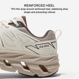 Thumbnail Giày nam CAMEL CROWN lưới thoáng khí chống trượt đế mềm đệm giày chạy bộ thể thao thông thường 2