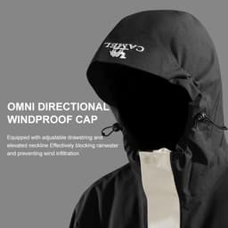 Thumbnail Áo khoác một lớp CAMEL CROWN Áo khoác ngoài trời ấm áp chống gió cho nam 4