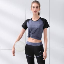 Thumbnail Bộ quần áo thể thao CAMEL CROWN ngắn tay thời trang năng động cho nữ 3
