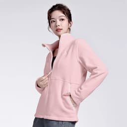 Thumbnail Áo Khoác Thể Thao Dài Tay Bằng Nhung Dày Thời Trang 1