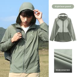 Thumbnail Áo khoác thể thao CAMEL CROWN chống tia cực tím thiết kế mỏng thoáng khí năng động thời trang cho nam 4