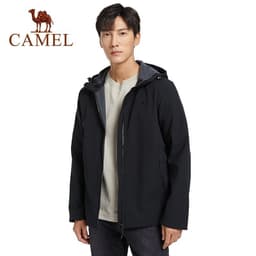 Thumbnail Áo khoác CAMEL CROWN vải lông cừu dày mềm mại thời trang thu đông cho nam và nữ 4