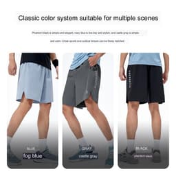 Thumbnail Quần Short Thể Thao Dáng Rộng Thoáng Khí Nhanh Khô Cho Nam 4