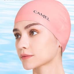 Thumbnail Mũ bơi CAMEL CROWN bảo vệ tai chống thấm nước bằng chất liệu silicone 1