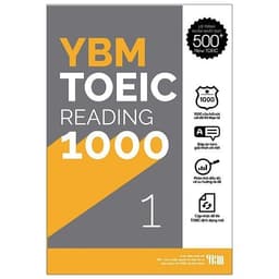 Thumbnail Sách Bộ: YBM TOEIC 1000: Reading (1-2) + Listening (1-2) (Combo/Lẻ 4 Cuốn) 3