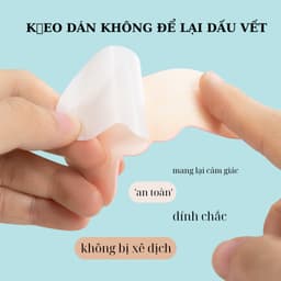 Thumbnail Miếng Dán Gót Giày 4D MINSU M5515 Lót Đệm Có Hạt Silicon Bảo Vệ, Chống Trầy, Rớt Gót Chân,Giảm Size Giày Cao Gót Bị Rộng 4