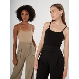 Thumbnail COCO SIN - Áo Liền Quần Bodysuit 2 Dây Đen 4