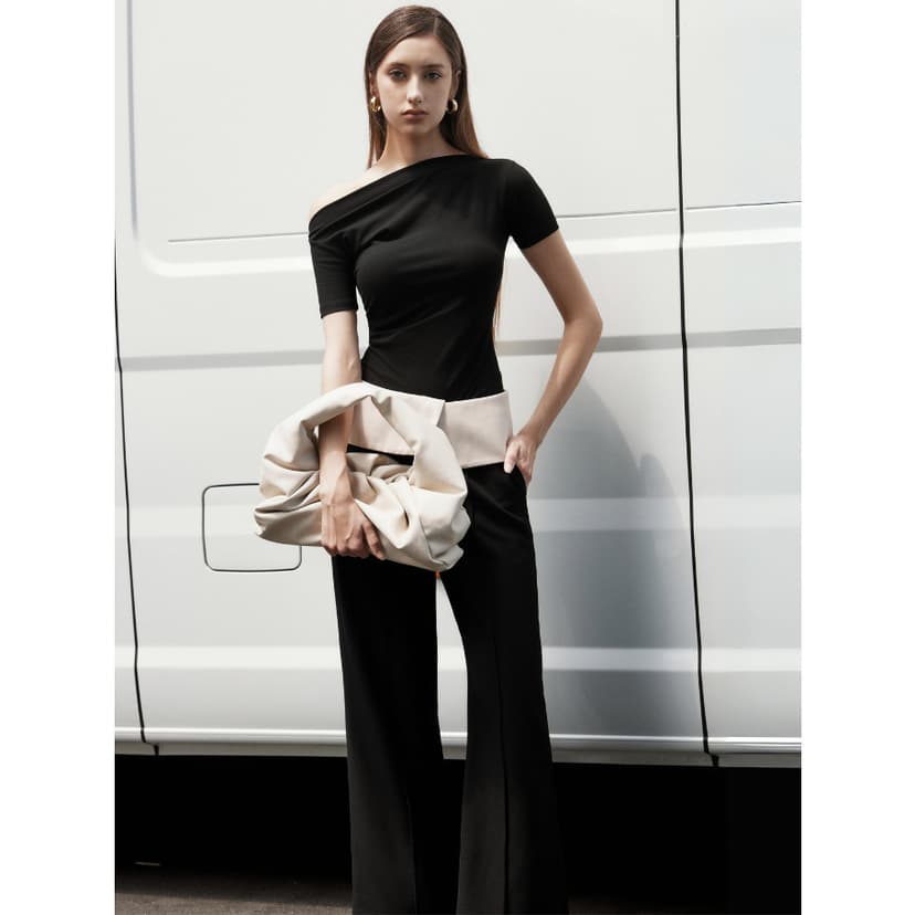 Ảnh COCO SIN - Áo Kiểu Nữ Lệch Vai Thun Bestseller 4