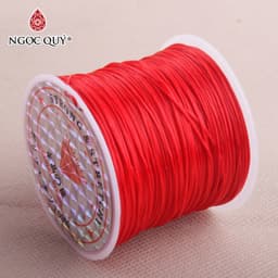 Thumbnail Cuộn dây thun đan vòng chuyên dụng 60m - Ngọc Quý 3