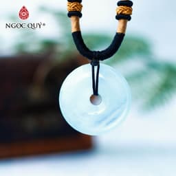 Thumbnail Mặt dây chuyền đồng điếu đá Aquamarine - Ngọc Quý 2