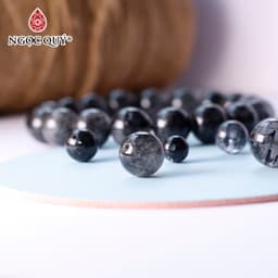 Thumbnail Hạt lẻ đá thạch anh tóc đen - Ngọc Quý 1