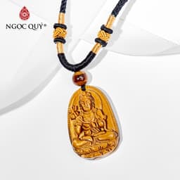 Thumbnail Mặt dây chuyền phật bản mệnh đá thạch anh mắt hổ tiger's eyes quartz mệnh thổ & kim - Ngọc Quý 3