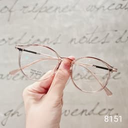 Thumbnail Gọng kính cận nam nữ Lilyeyewear gọng bền kiểu dáng mắt tròn kiểu dáng thời trang 8151 4