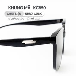 Thumbnail Kính mát nam nữ, kính râm LILYEYEWEAR chất liệu nhựa cứng cáp, cao cấp chống UV400 bảo vệ mắt KC850 4