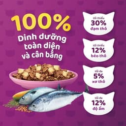 Thumbnail Thức ăn cho mèo con WHISKAS dạng hạt vị cá biển, 1,1 kg. 4