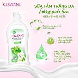 Thumbnail Sữa tắm trắng da hương nước hoa Gervenne 1.2L (3 mùi) 3