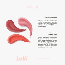 Thumbnail Má Hồng Kem OFÉLIA Lolli Liquid Blush (4.3g) (Date: 12/2026) 2