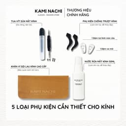 Thumbnail Bộ sản phẩm bảo dưỡng và sửa chữa mắt kính cơ bản Kami Nachi 1