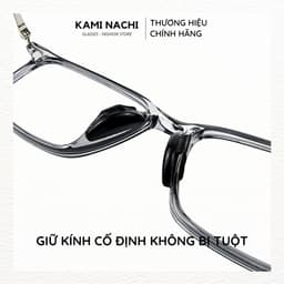 Thumbnail Bộ 2 miếng đệm mũi silicon hình cánh bướm có mặt dán keo cho mắt kính KAMI NACHI 3