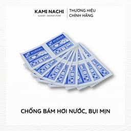 Thumbnail Hộp 100 miếng khăn lau nano hàng loại 1 KAMI NACHI dùng 1 lần - Chống bám hơi nước, chống mờ sương cho kính 2