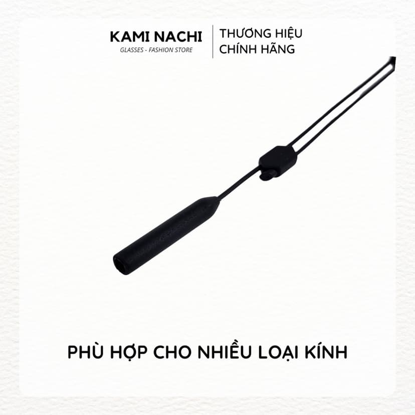 Ảnh Dây đeo giữ chống trượt cho mắt kính chất liệu nhựa silicon, ôm sát vòng đầu KAMI NACHI 4