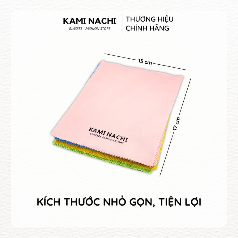 Ảnh Khăn lau kính đa năng chuyên dụng KAMI NACHI loại 1 - Lau mắt kính cận, mặt kính điện thoại 3