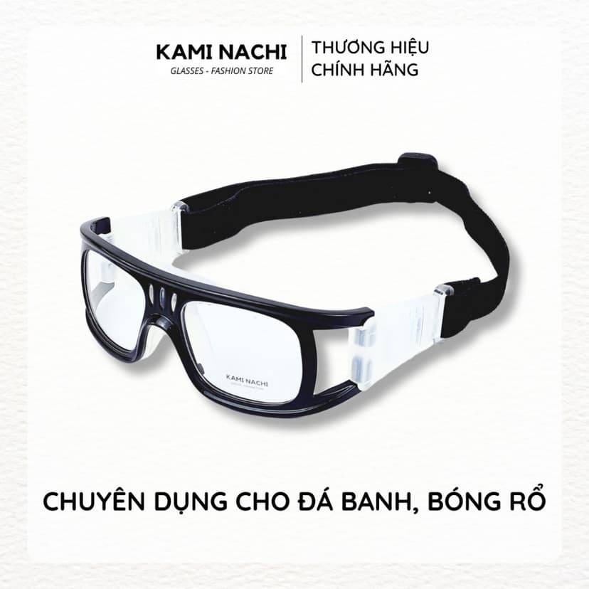 Ảnh Gọng kính thể thao KAMI NACHI chuyên dụng cho người chơi thể thao, đá banh, bóng rổ 3