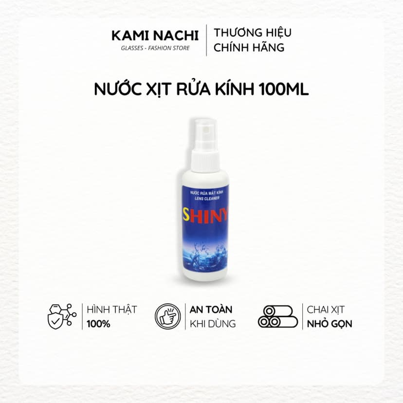 Ảnh Nước xịt rửa mắt kính chuyên dụng KAMI NACHI 100ml 1