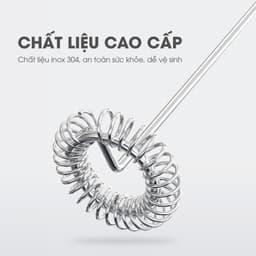Thumbnail Máy đánh bọt cầm tay Lebenlang LBL4586, chạy bằng PIN 2A tiện lợi, công suất 10W – hàng chính hãng 4