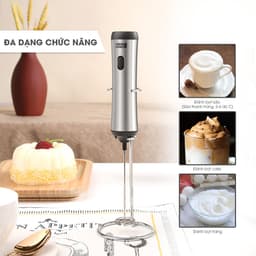 Thumbnail Máy đánh bọt cafe cầm tay Lebenlang LBL4583, có giá treo, sạc điện tiện lợi, công suất 10W, hàng chính hãng - BH 2 năm 3