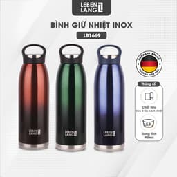 Thumbnail Bình giữ nhiệt LEBENLANG LB1669 inox 304 cao cấp không gỉ, dung tích 900ml - hàng chính hãng 1