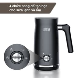 Thumbnail Máy tạo bọt sữa, cà phê LEBENLANG LBF3088 gồm 4 chế độ nóng lạnh, thiết kế cầm tay tiện lợi,BH 2 năm 3