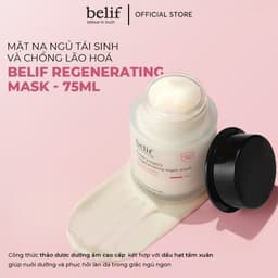 Thumbnail [belif Official x KOL] Mặt nạ ngủ tái sinh và chống lão hóa belif Regenerating Mask 75ml 1