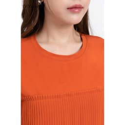 Thumbnail Áo thun nữ xếp ly ngực IVY moda MS 57B9458 2