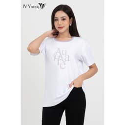 Thumbnail Áo thun Auare nữ IVY moda MS 57M8381 2