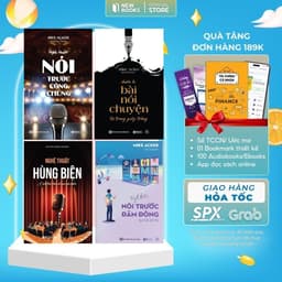 Thumbnail Sách- Tuyệt chiêu nói trước đám đông, Chuẩn bị bài nói chuyện, Nghệ thuật hùng biện, Nghệ thuật nói trước công chúng 1