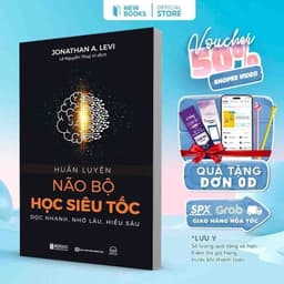 Thumbnail Sách Huấn Luyện Não Bộ Học Siêu Tốc: Đọc Nhanh, Nhớ Lâu, Hiểu Sâu Phát triển bản thân Tác Giả Jonathan A. Levi Bizbooks 1