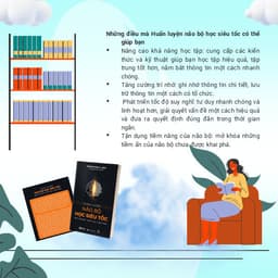 Thumbnail Sách Huấn Luyện Não Bộ Học Siêu Tốc: Đọc Nhanh, Nhớ Lâu, Hiểu Sâu Phát triển bản thân Tác Giả Jonathan A. Levi Bizbooks 4