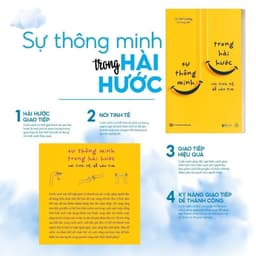 Thumbnail Sách Sự Thông Minh Trong Hài Hước: Nói Tinh Tế, Dễ Vào Tim Phát triển bản thân Tác Giả Lý Thế Cường Bizbooks 3