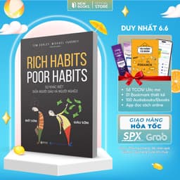 Thumbnail Sách Rich Habits, Poor Habits: Sự Khác Biệt Giữa Người Giàu Và Người NghèoTác Giả Tom Corley, Michael Yardney Bizbooks 1
