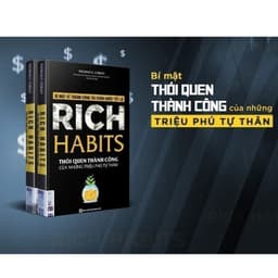 Thumbnail Sách Rich Habits - Thói Quen Thành Công Của Những Triệu Phú Tự Thân Phát triển bản thân Tác Giả Thomas C. Corley Newbook 2