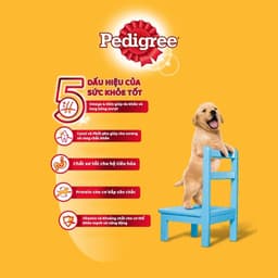 Thumbnail Thức ăn chó con Pedigree vị gà & trứng túi 1.3kg 3