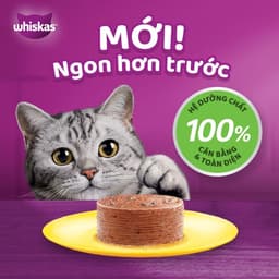 Thumbnail WHISKAS Thức Ăn Cho Mèo Trưởng Thành Dạng Pate 400G (dạng lon) 1