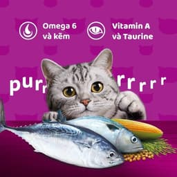 Thumbnail Thức ăn mèo Whiskas vị cá biển 7kg 3