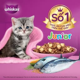 Thumbnail Thức ăn cho mèo con WHISKAS dạng hạt vị cá biển, 1,1 kg. 1